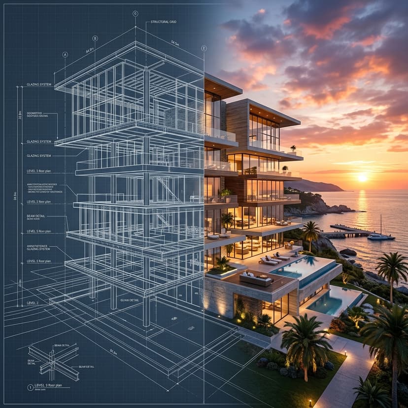 3D Immobilien Rendering und Architekturvisualisierung für Bauträger und Projektentwickler