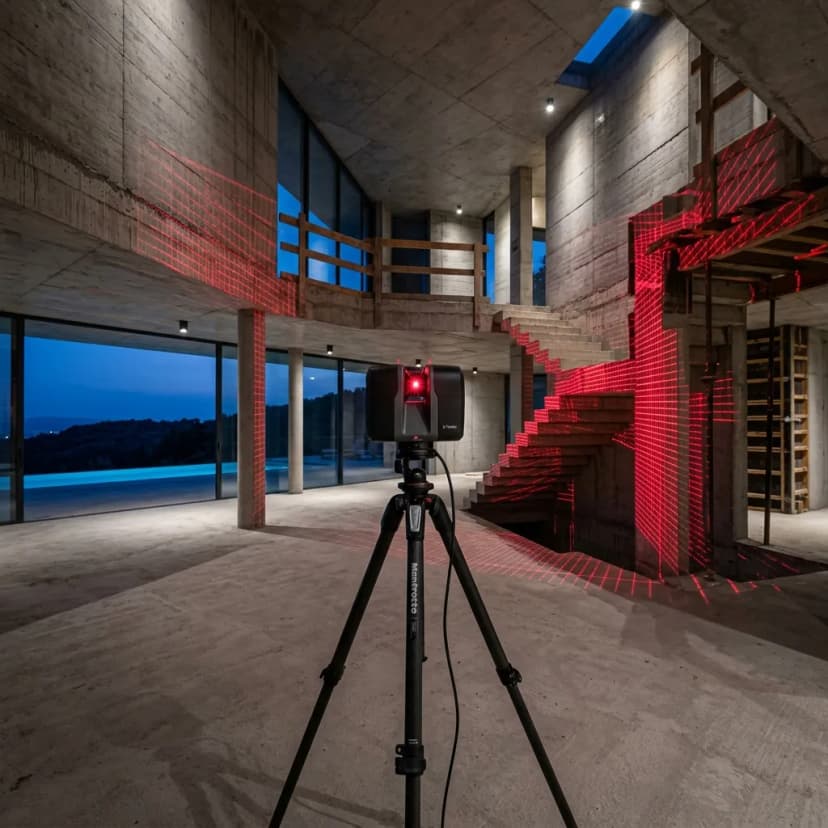 Millimetergenau planen: Die Vorteile von 3D-Vermessung und Laserscanning