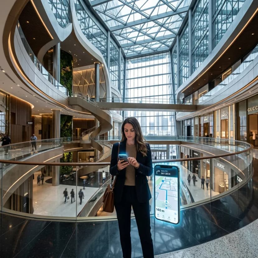 Immer auf dem richtigen Weg: Matterport Indoor-Navigation für Gewerbeobjekte