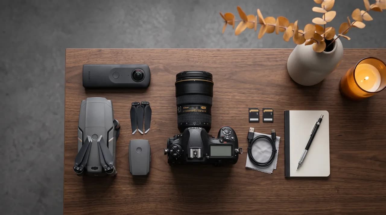 Construction Documentation with DSLR, Drones, and 360° Technology