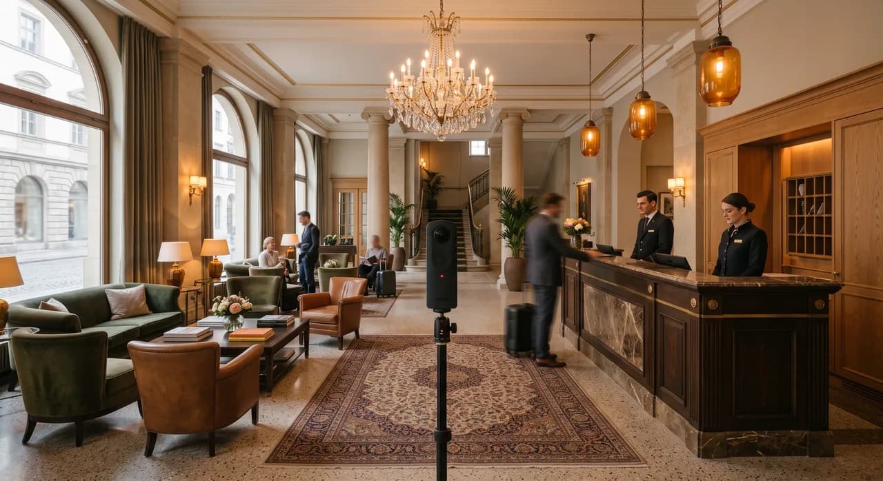Wie wird ein Hotel virtuell begehbar gemacht?