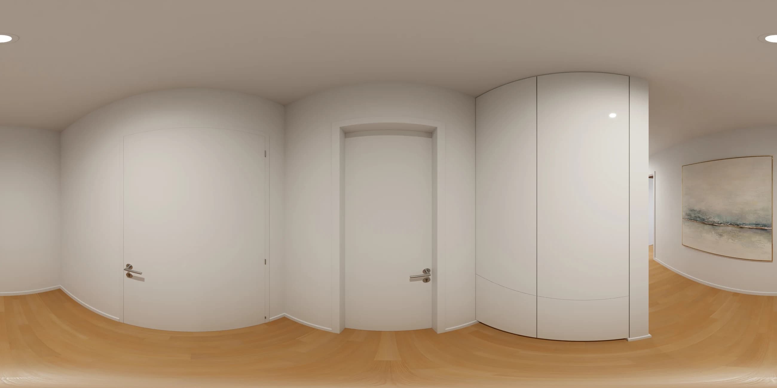Referenzprojekt München – visualisierter Wohnraum