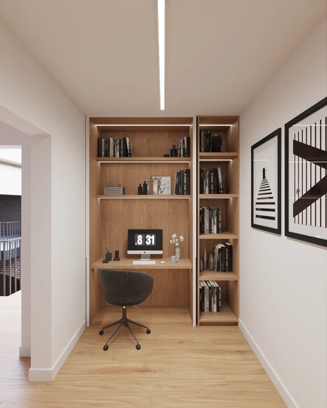 Referenzprojekt Mannheim – visualisierter Wohnraum