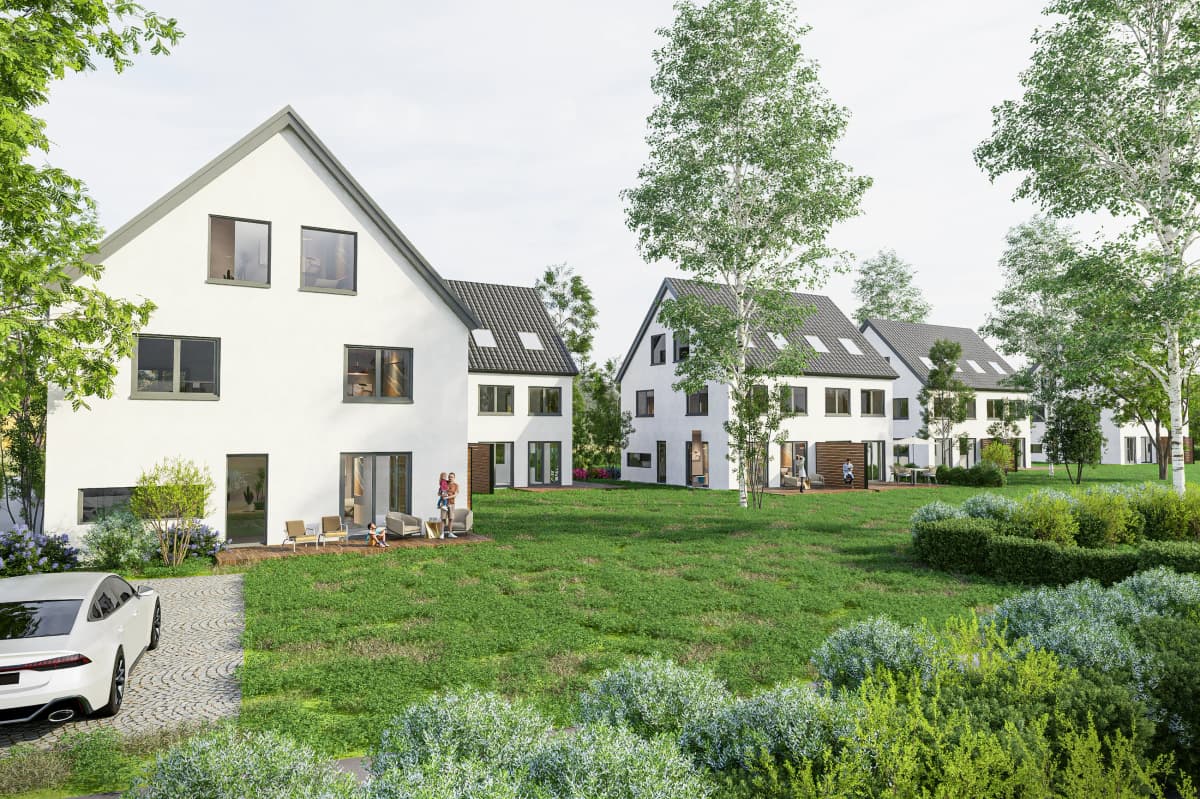 Exterior Rendering Architektenhaus