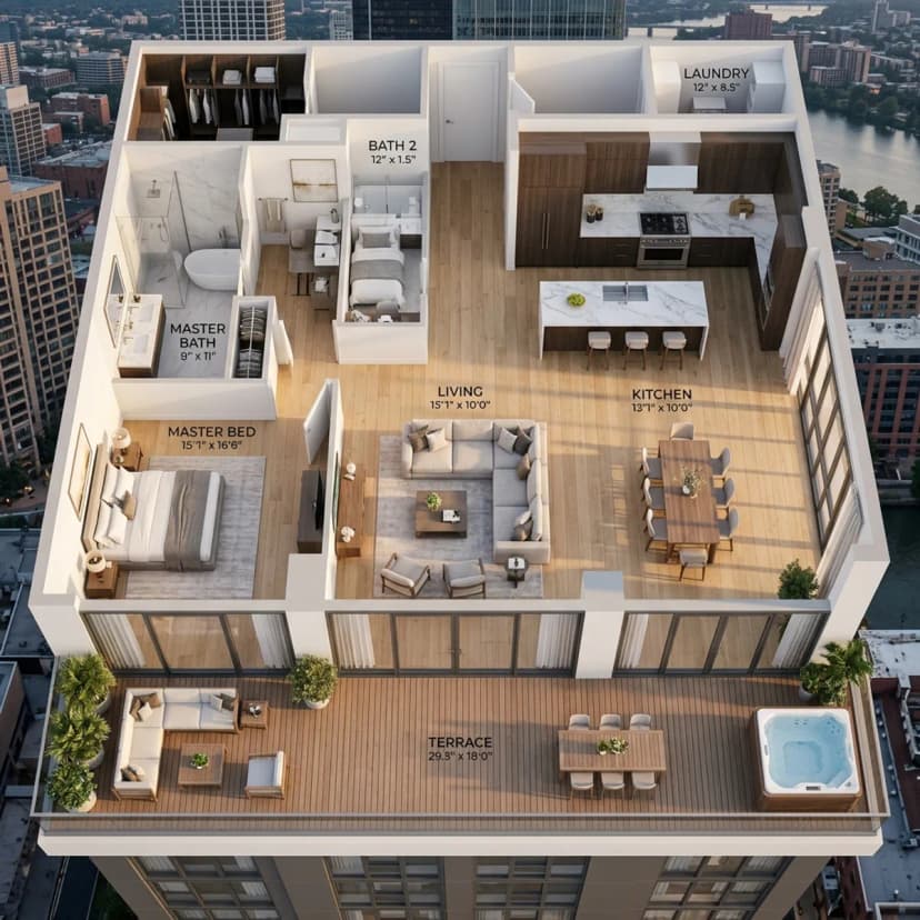 How Is a 3D Floor Plan Created?