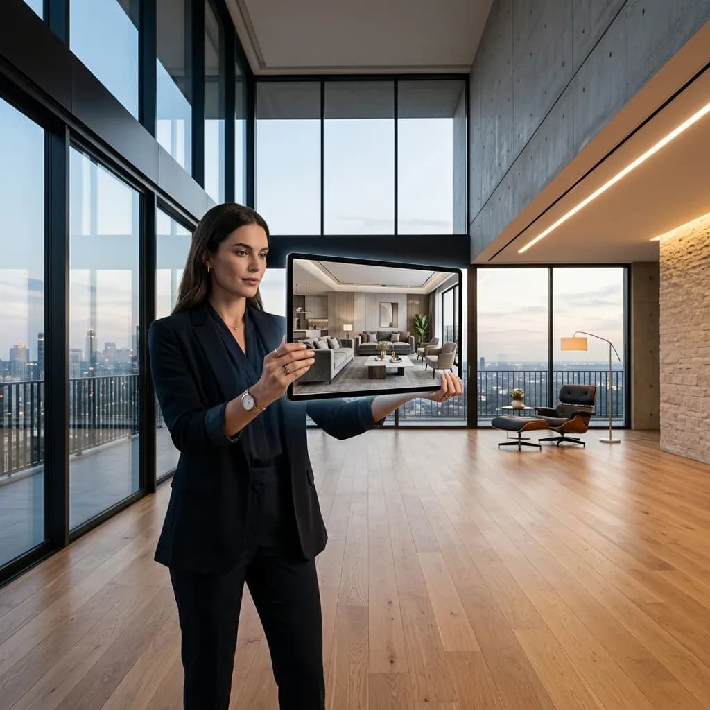 Immobilien zum Mitnehmen: Wie AR-Visualisierung die Besichtigung revolutioniert