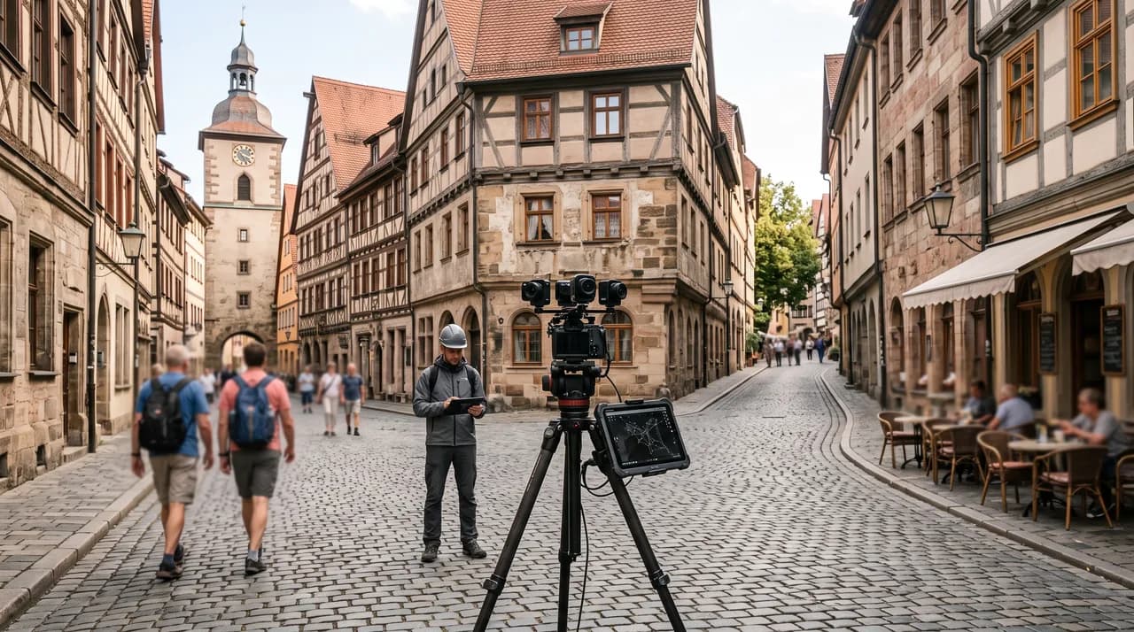 How Is a Virtual City Tour Created?