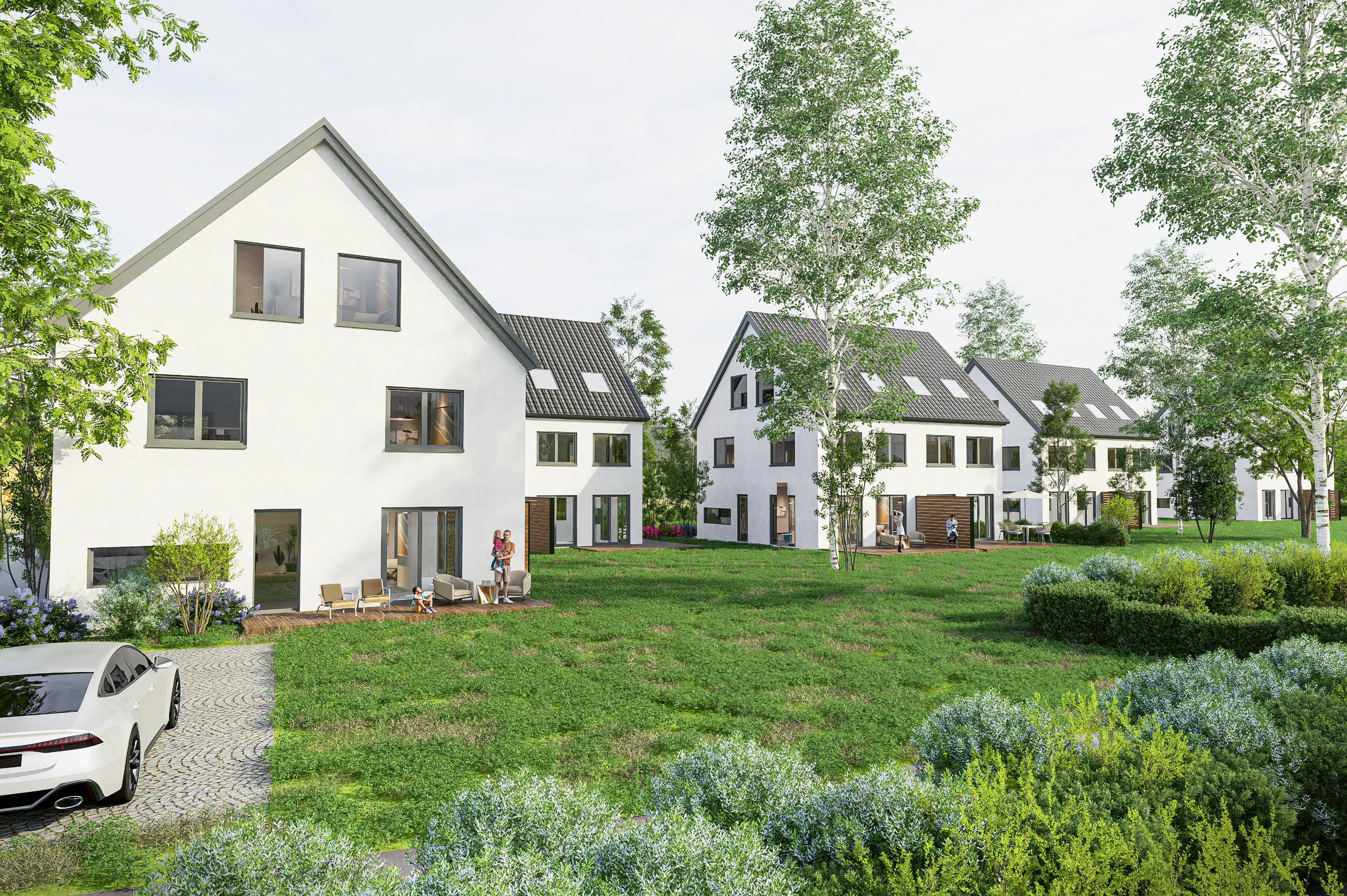Exterior Rendering Architektenhaus